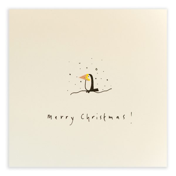 Merry Christmas Pencil Shavings Card Design by Ruth Jackson