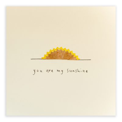 Sunshine Pencil Shavings Card Design by Ruth Jackson