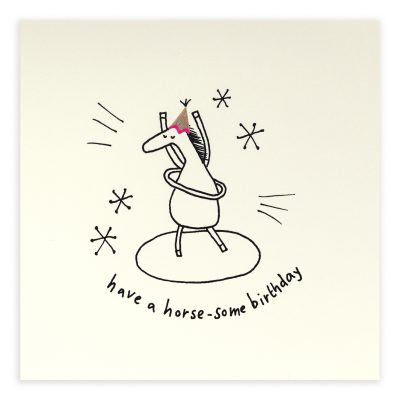 Birthday Horse-some
